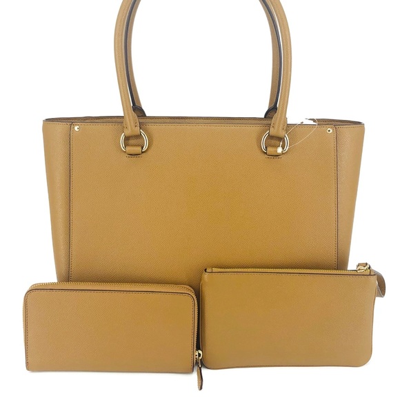 3PCS Coach Avary Tote Wallet Wristlet Set - Picture 4 of 8